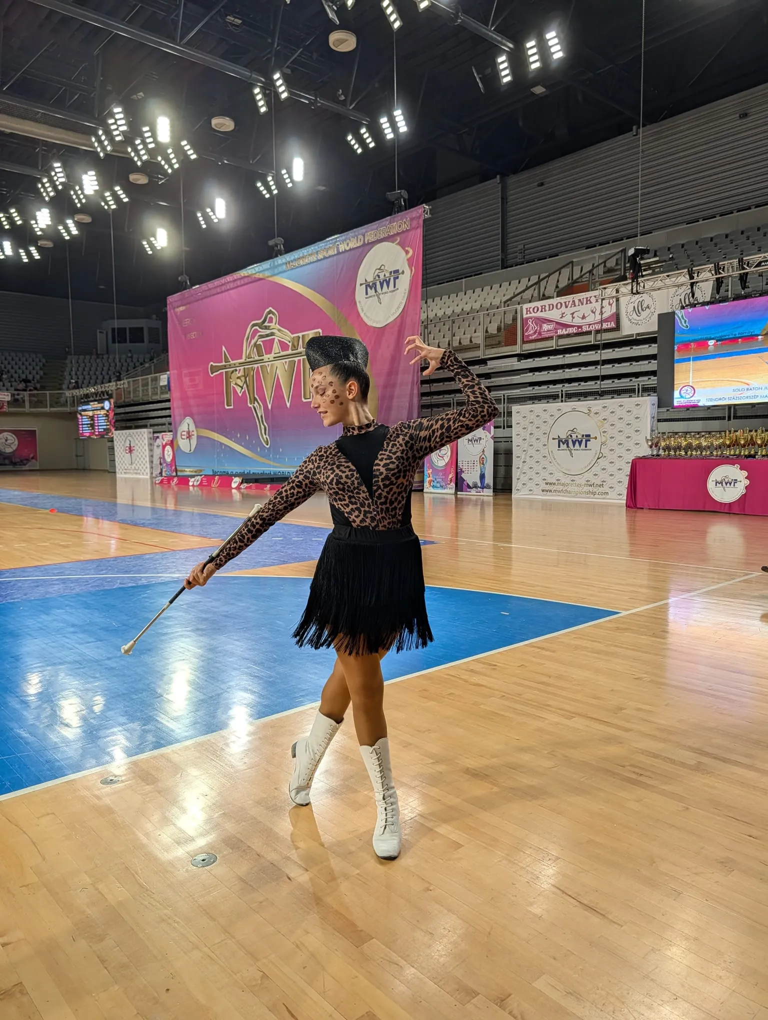 Campionati Europei MWF: Aurora Debutta nel Solo Baton Junior a Varaždin