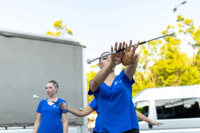 La presa del bastone — Majorettes Onda Azzurra, Jesolo