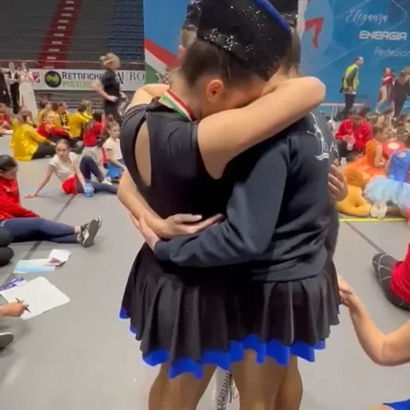 Podio Trio Pom - Annuncio Nazionale — Majorettes Onda Azzurra, Jesolo