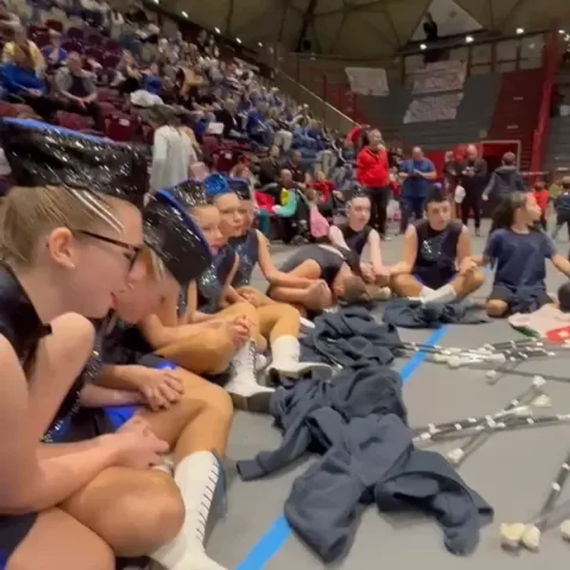 Vittoria Team Junior - Momento del Podio — Majorettes Onda Azzurra, Jesolo