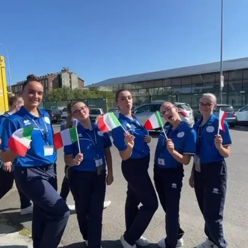 Team Italia - Delegazione Mondiale — Majorettes Onda Azzurra, Jesolo